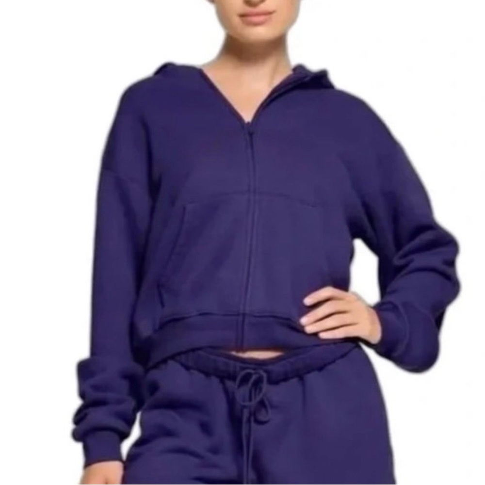 Hoodie @ Pants SKIMS Concord  Zip-Up Fleece Hoodie 4x and Pants 3x